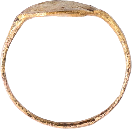 ROMAN FIGURAL RING, 2ND CENTURY AD, SIZE 7 ½ - Fagan Arms