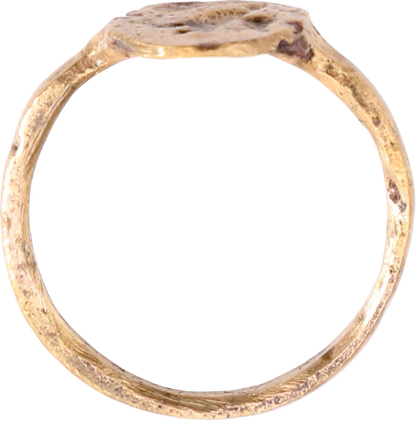 ROMAN SIGNET RING C.100-400 AD, SIZE 7 - Fagan Arms