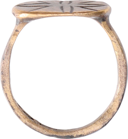 MEDIEVAL EUROPEAN RING, SIZE 7 ¼ - Fagan Arms