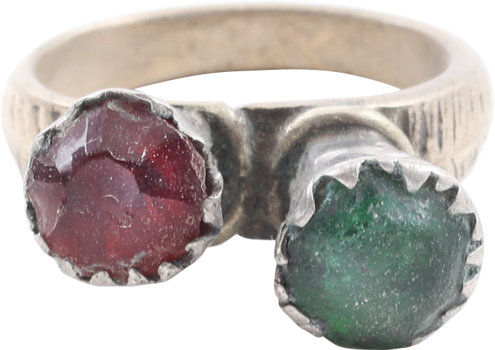 EASTERN EUROPEAN GYPSY RING, SIZE 8 ½ - Fagan Arms