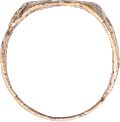 MEDIEVAL EUROPEAN MAN’S RING 8TH-12TH CENTURY AD, SIZE 10 ¼ - Fagan Arms