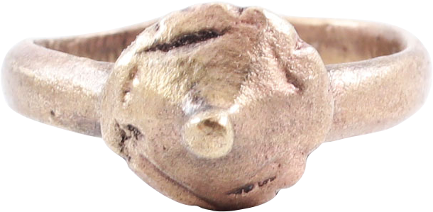 FINE ROMAN PROSTITUTE'S RING, C.100-300 AD, SIZE 2 ¼ - Fagan Arms