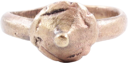 FINE ROMAN PROSTITUTE'S RING, C.100-300 AD, SIZE 2 ¼ - Fagan Arms