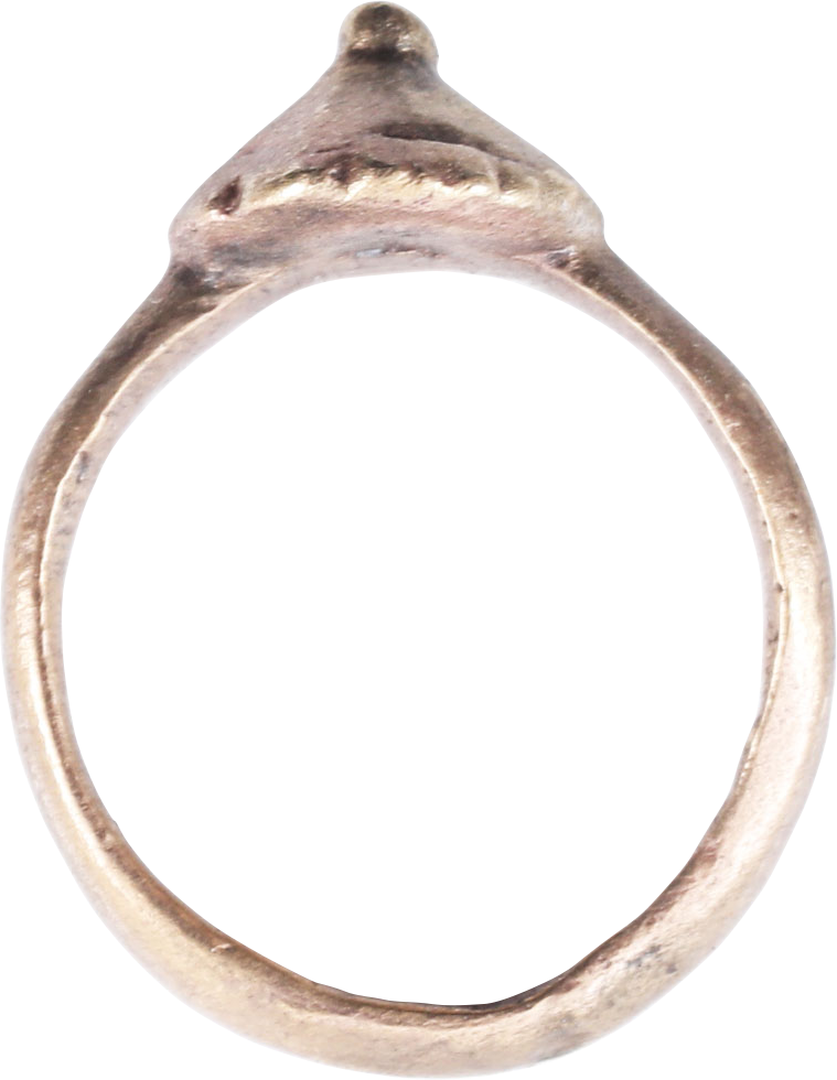 FINE ROMAN PROSTITUTE'S RING, C.100-300 AD, SIZE 2 ¼ - Fagan Arms