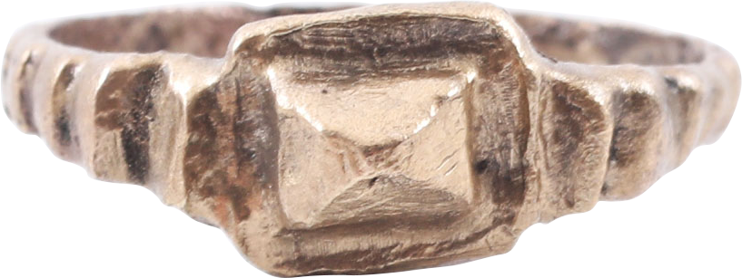 FINE ROMAN PROSTITUTE'S RING, C.100-300 AD, SIZE 6 ¾ – Royalty Rings