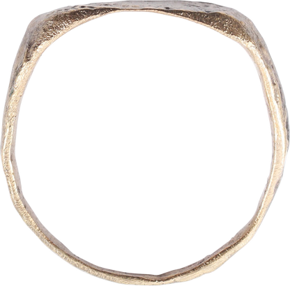 MEDIEVAL EUROPEAN RING C.800-1200 AD, SIZE 9 - Fagan Arms