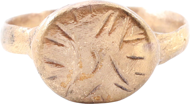 MEDIEVAL EUROPEAN RING, 750-1100 AD, SIZE 10 - Fagan Arms