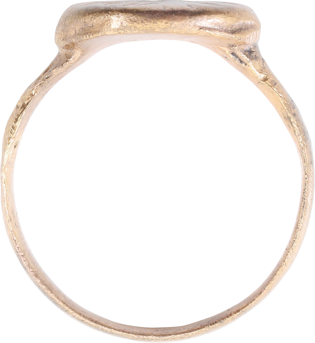 MEDIEVAL EUROPEAN RING, 750-1100 AD, SIZE 10 - Fagan Arms