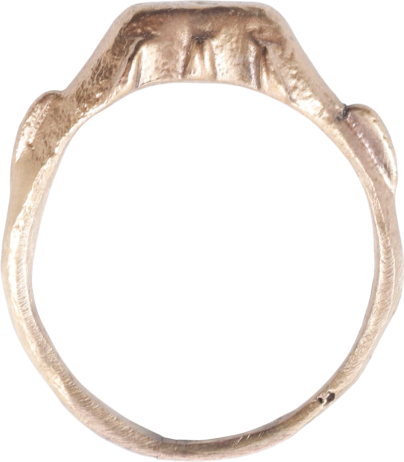 MEDIEVAL EUROPEAN RING C.1300-1400, SIZE 10 - Fagan Arms