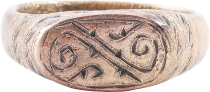 ROMAN SORCERER’S RING, 1ST CENTURY BC-1ST CENTURY AD, SIZE 9 1/4 - Fagan Arms