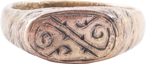 ROMAN SORCERER’S RING, 1ST CENTURY BC-1ST CENTURY AD, SIZE 9 1/4 - Fagan Arms