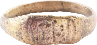 MEDIEVAL EUROPEAN RING 8TH-1TTH CENTURY AD, SIZE 10 ¾ - Fagan Arms