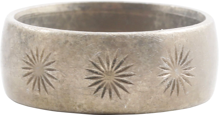 WORLD WAR I TRENCH ART RING, SIZE 8 - Fagan Arms