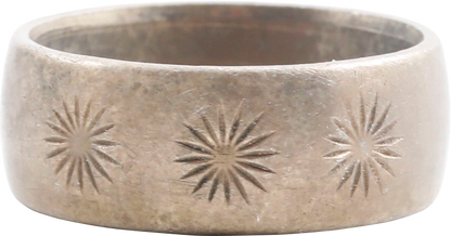 WORLD WAR I TRENCH ART RING, SIZE 8 - Fagan Arms