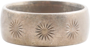 WORLD WAR I TRENCH ART RING, SIZE 8 - Fagan Arms