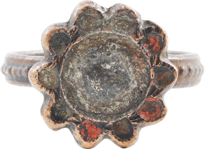 ROMAN ENAMELED RING 2ND-4TH CENTURY AD, SIZE 10 - Fagan Arms