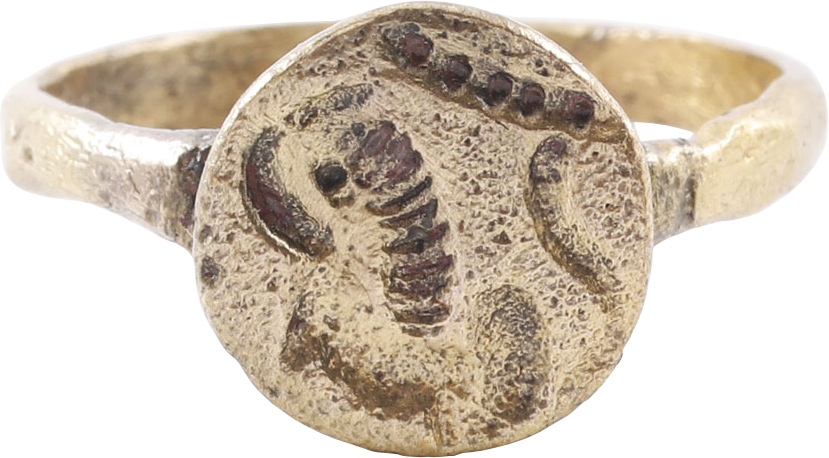 FINE ROMAN SIGNET RING 1ST-4TH CENTURY AD, SIZE 10 - Fagan Arms