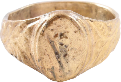 LATE MEDIEVAL WOMAN'S FASHION RING, 15TH-16TH CENTURY AD, SIZE 9 - Fagan Arms