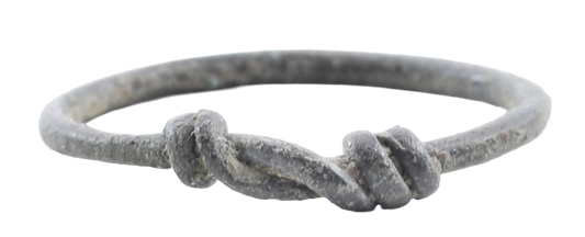 CELTIC FINGER RING C.400-100 BC SIZE 3 ½ - Fagan Arms