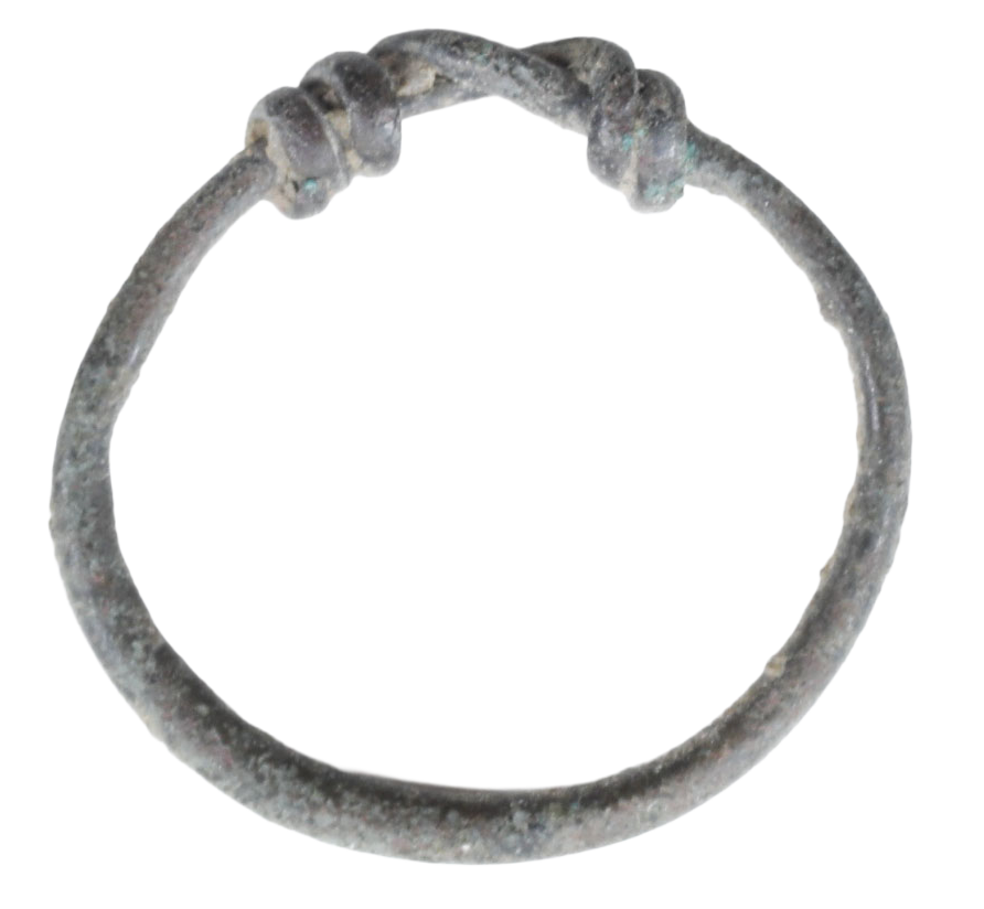 CELTIC FINGER RING C.400-100 BC SIZE 3 ½ - Fagan Arms