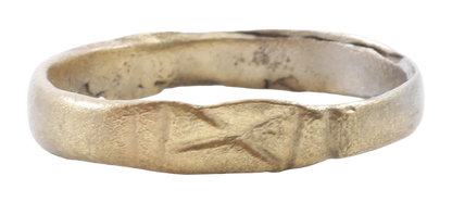 EUROPEAN WEDDING RING C.6TH-10TH CENTURY AD, SIZE 10 - Fagan Arms