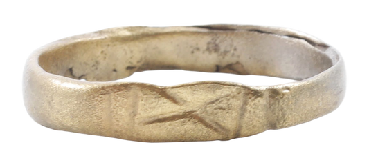EUROPEAN WEDDING RING C.6TH-10TH CENTURY AD, SIZE 10 - Fagan Arms