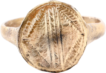 MEDIAVEL (BYZANTINE) CHRISTIAN RING, 5TH-9TH CENTURY AD, SIZE 10 ¼ - Fagan Arms