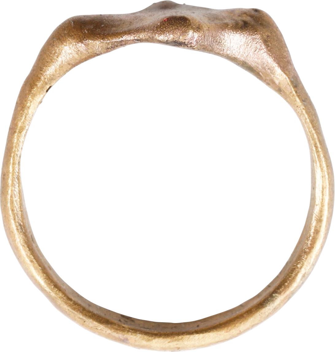 LATE MEDIEVAL EUROPEAN RING 14TH-16TH CENTURY AD, SIZE 11 - Fagan Arms