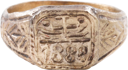 AUSTRIAN SOLDIER’S RING C.1866, SIZE 11 ¾ - Fagan Arms