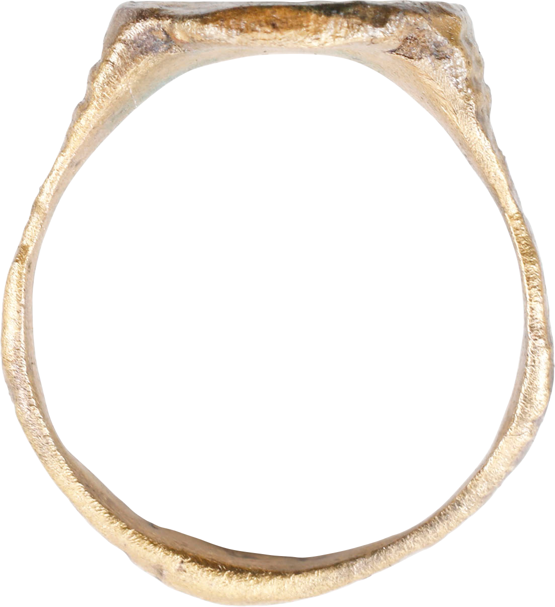 BYZANTINE (MEDIEVAL EUROPEAN) RING C.400 AD, SIZE 9 1/2 - Fagan Arms
