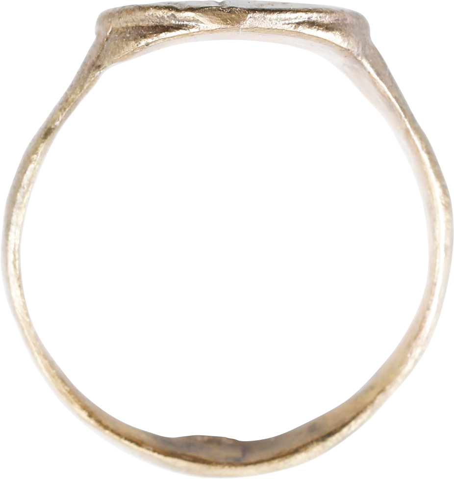 MEDIEVAL EUROPEAN CHRISTIAN RING C.600-900 AD, SIZE 9 - Fagan Arms