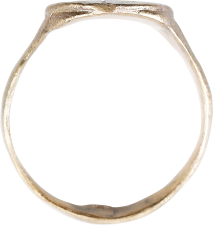 MEDIEVAL EUROPEAN CHRISTIAN RING C.600-900 AD, SIZE 9 - Fagan Arms