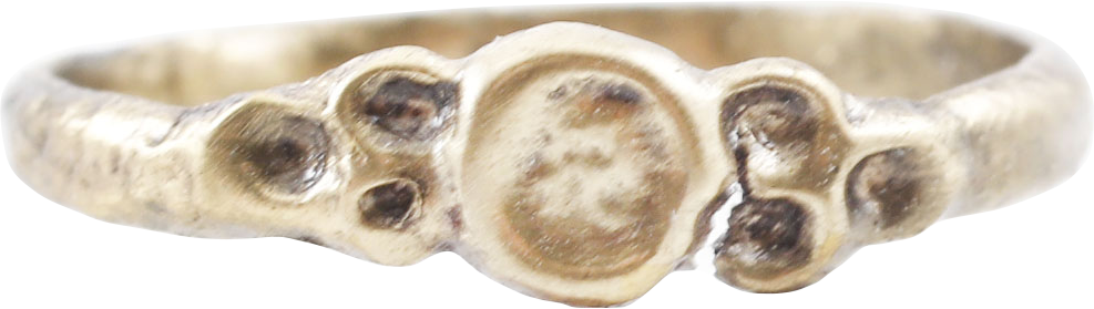 EUROPEAN BETROTHAL RING 16TH-17TH CENTURY, SIZE 4 - Fagan Arms