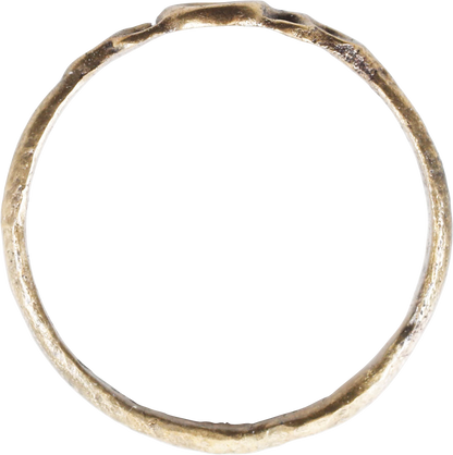 EUROPEAN BETROTHAL RING 16TH-17TH CENTURY, SIZE 4 - Fagan Arms