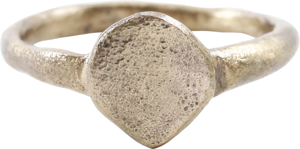 GOTHIC EUROPEAN WOMAN’S RING C.1300-1500, SIZE 8 3/4 - Fagan Arms