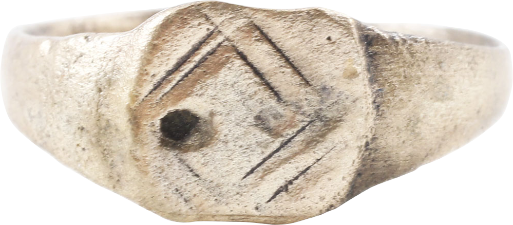 MEDIEVAL EUROPEAN RING, 800-900AD, SIZE 9 ¼ - Fagan Arms