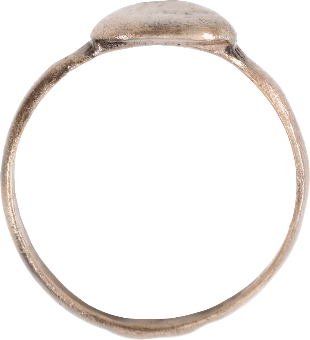 VIKING WOMAN WARRIOR’S HEART RING 850-1050 AD, SIZE 9 ¾ - Fagan Arms