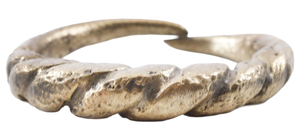 VIKING WARRIOR’S ROPED OR TWIST RING, C.866-1067 AD, SIZE 10 ¾ - Fagan Arms