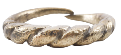 VIKING WARRIOR’S ROPED OR TWIST RING, C.866-1067 AD, SIZE 10 ¾ - Fagan Arms