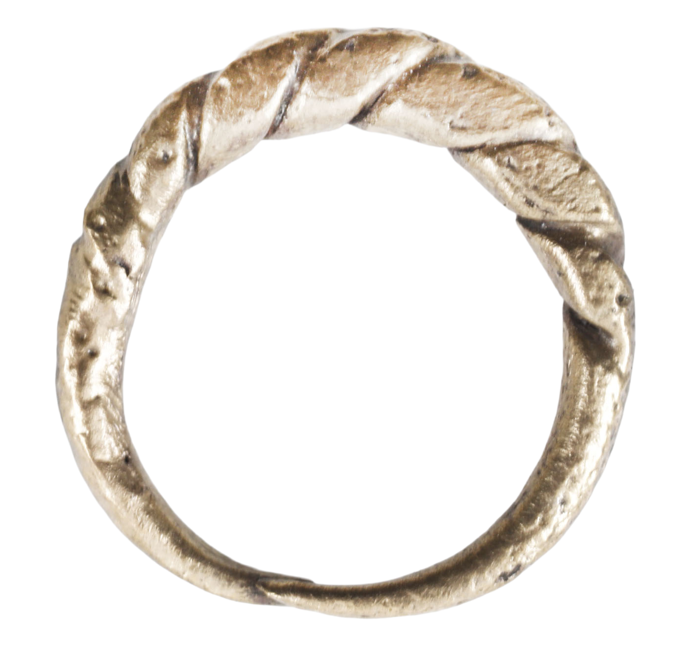 VIKING WARRIOR’S ROPED OR TWIST RING, C.866-1067 AD, SIZE 10 ¾ - Fagan Arms