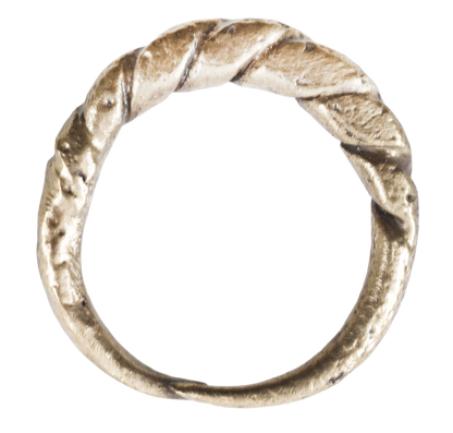 VIKING WARRIOR’S ROPED OR TWIST RING, C.866-1067 AD, SIZE 10 ¾ - Fagan Arms