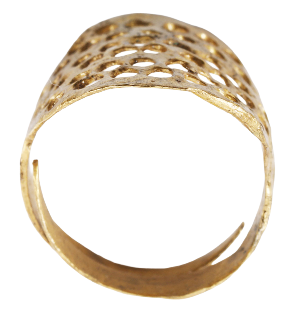 FINE VIKING SHIELD RING 900-1050 AD, SIZE 11 - Fagan Arms