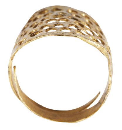 FINE VIKING SHIELD RING 900-1050 AD, SIZE 11 - Fagan Arms