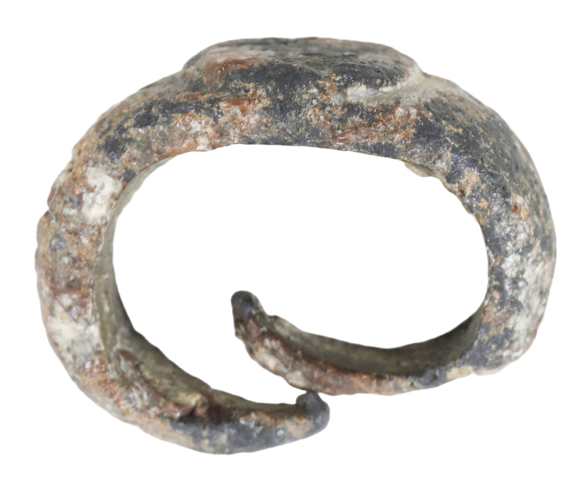 ROMAN FUNERARY RING C.2ND-4TH CENTURY AD - Fagan Arms