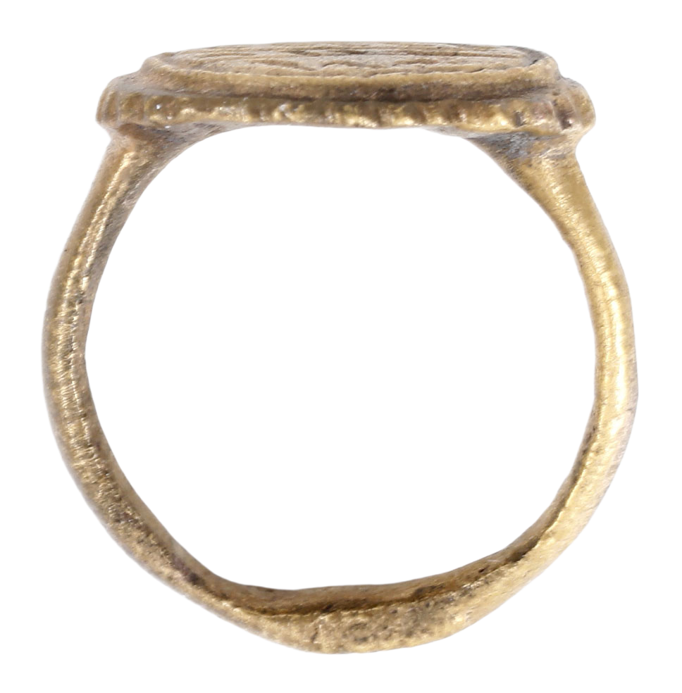 MEDIEVAL EUROPEAN RING 10TH-16TH CENTURY, SIZE 5 1/2 - Fagan Arms