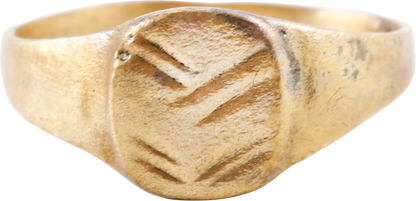 MEDIEVAL WOMAN’S RING, 8TH-10TH CENTURY, SIZE 8 1/2 - Fagan Arms