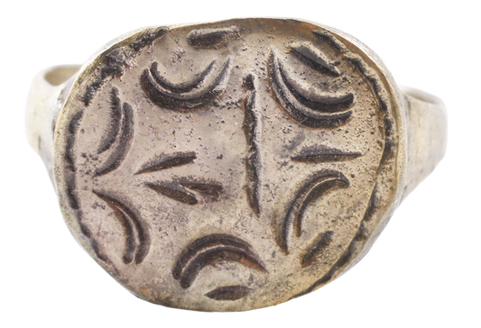 ROMAN RING 2ND-3RD CENTURY AD, ZOROASTER FIRE ALTAR, SIZE 11 ¼ - Fagan Arms