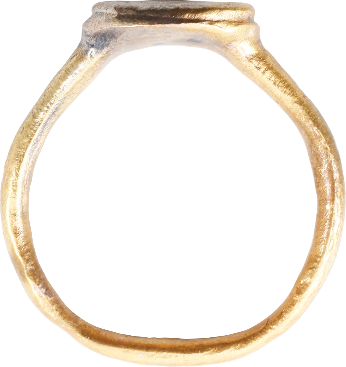 MEDIEVAL MYSTIC RING, 12th-14th CENTURY, SIZE 7 1/2