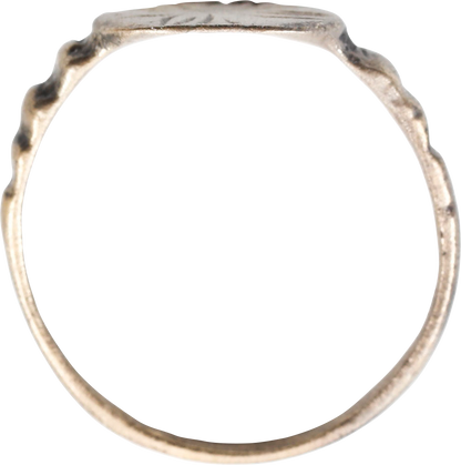 MEDIEVAL EUROPEAN CHRISTIAN RING, SIZE 8 - Fagan Arms