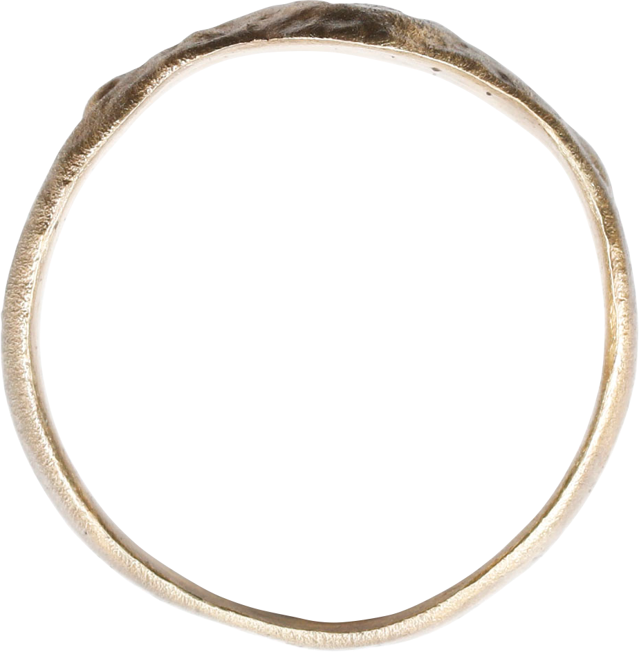EUROPEAN BETROTHAL RING, 16TH-17TH CENTURY, SIZE 10 - Royalty Rings